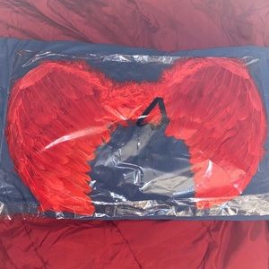 Red Angel/Devil Wings New- Never used